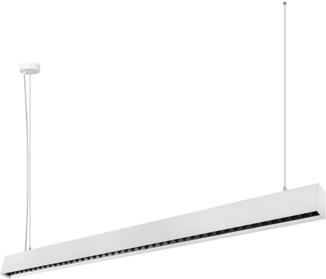 Подвесной линейный светодиодный светильник Loft It Vim 10318/B White (220V, на тросе)