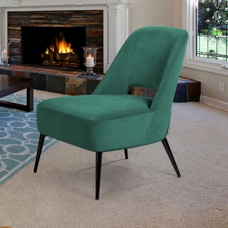 Кресло Dante, бархат зеленый 19 Top Concept DANTE 13683