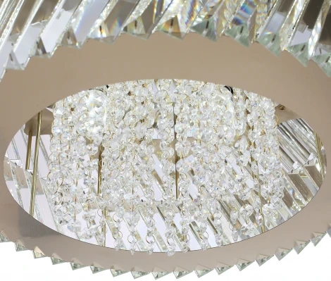 Подвесная люстра ST Luce Ritz SL6138.303.12 латунь/прозрачный E14 12*40W (220V, на цепи, круглые)