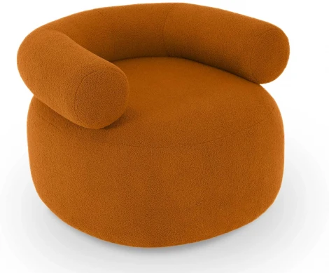 Кресло Tirella ОГОГО (арт.832790), (Искусственный мех/Терракотовый)