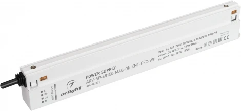 Блок питания ARV-SP-48150-MAG-ORIENT-PFC-WH (48V, 3.1A, 150W) (Arlight, IP20 Пластик) 042921