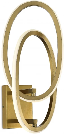 Бра ST Luce Abra SL6505.211.25 Золотистый/Золотистый LED 1*25W 4000K (220V)