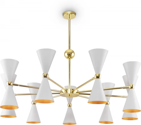 Потолочная люстра на штанге Maytoni Vesper MOD108PL-18WG (220V)