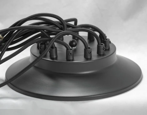 Подвесная большая люстра Lussole Lgo Shirley LSP-8174 (220V, на проводе, паук, IP21)