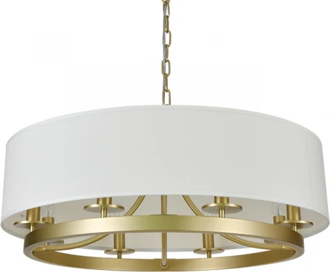 Подвесная люстра Newport 3550 3558/С  brass