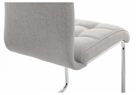 Обеденный стул Woodville Merano grey fabric 11522