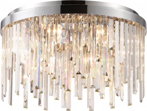 Потолочная люстра хрустальная Venecia 2113/09/08C (220V, круглые)