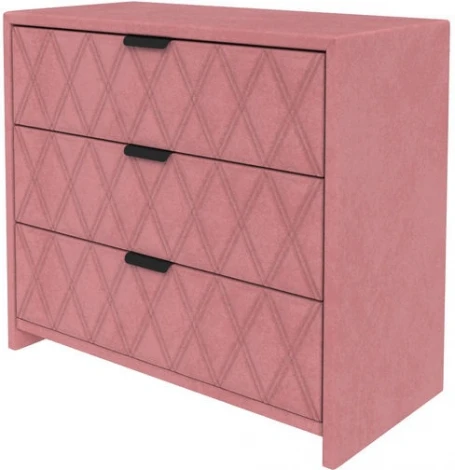 PROxSON Комод Side (Ткань: Велюр Ultra Ягодный сорбет) 94x45