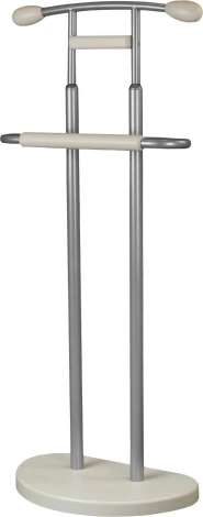 Вешалка костюмная ГАЛАНТ 333 металлик/слоновая кость Mebelik арт.008995