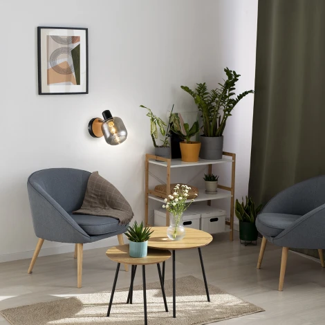 Спот Escada Hugge 10177/1A Black (220V)