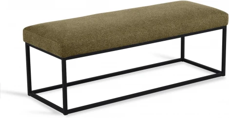 Банкетка Loft Flat ОГОГО (арт.810243), (Рогожка,Ткань/Коричневый)