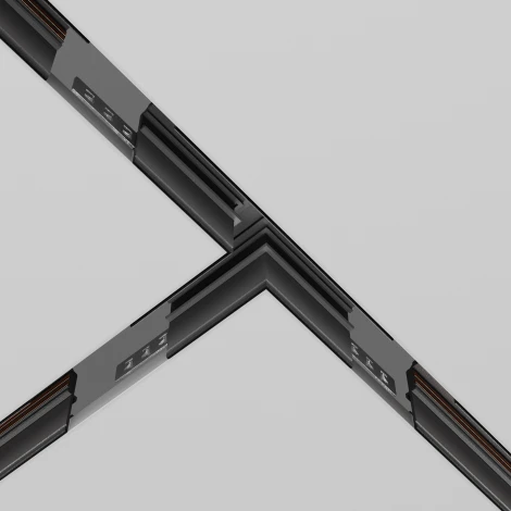 Соединитель T-образный для магнитного шинопровода Maytoni Accessories for tracks Exility TRA034CT-42.12B