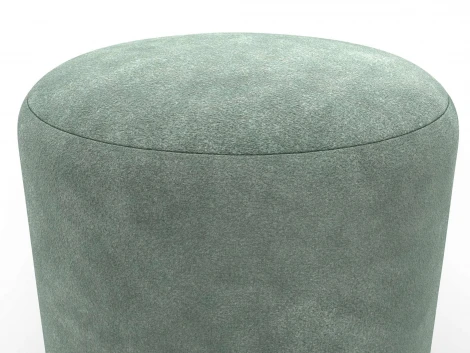 Пуф 001 (ДСП,Фанера/Пластик/Велюр/Зеленый) Лига Диванов 132487