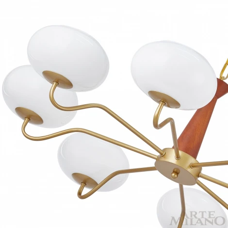 Подвесная люстра Arte Milano Napoli 310166/D900/8 BS/WD (220V, на цепи)