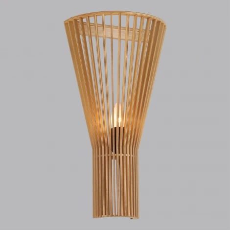 Бра Lumion Gerda 8384/1W бежевый металл/дерево E27 60W 220V