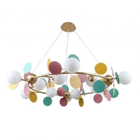 Подвесная люстра F-Promo Multy Bliss 2772-12P (220V, на тросе, шарики)
