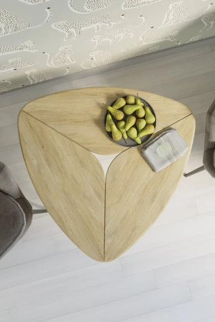 Стол журнальный Трэвис дуб сонома/черный от фабрики Mebelik