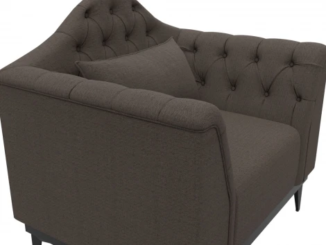 Кресло Флорида (Коричневый/Рогожка) Лига Диванов арт.123032