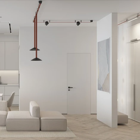 Трековый светильник 48V Denkirs Belty Linear DK5577-WH (LED)