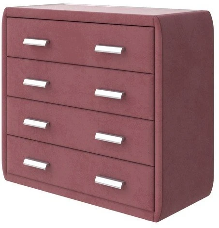 PROxSON Комод Soft Mebel (Ткань: Велюр Ultra Багряный) 101x48