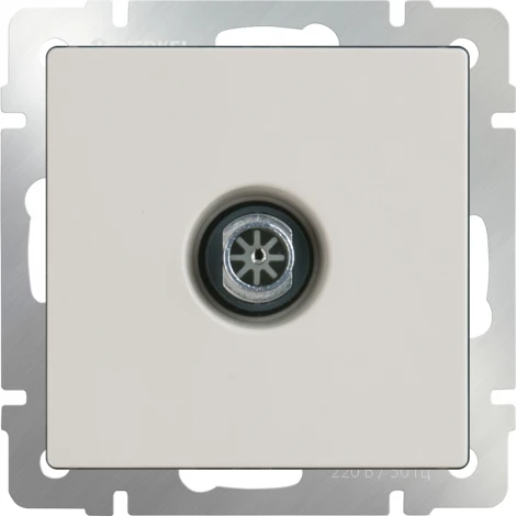 ТВ-розетка оконечная (слоновая кость) Werkel W1183003 (a051494)