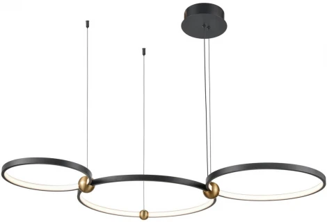 Подвесной светильник Vele Luce Atomo 10038 VL7252P03 (LED, 220V, на тросе, кольцо)