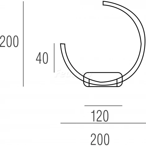 Donolux W111024 W111024/1C 13W White