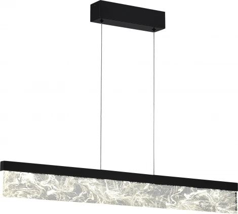 Подвесной линейный светильник ST Luce Splendid SL6234.403.36 Черный/Дымчатый LED 1*36W 4000K