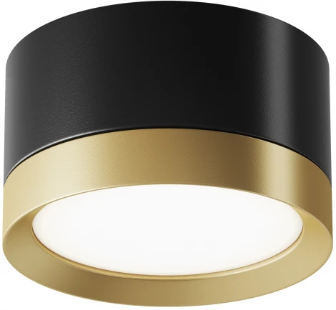 Накладной потолочный светильник Hoop GX53 1x15Вт Maytoni Technical C086CL-GX53-SRD-BG (220V, круглые)