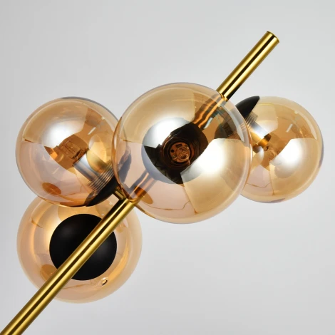 Настольная лампа Arte Lamp Gemini A2243LT-4PB (220V, выключатель, шарики)