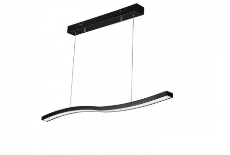 Подвесной линейный светильник светодиодный диммируемый с пультом 8007-1L-D-T BK iLedex Umbra