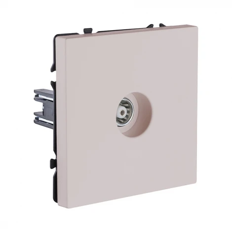 Розетка спутниковая SAT кашемир матовый Kollinger Eclipse EC-021CM