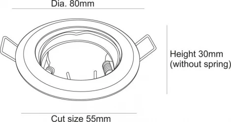 Встраиваемый точечный светильник Deko-Light 442052 (12V, круглые)