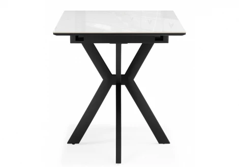 Керамический стол Гардинг 100(130)x70 серый (yb9020022bg) / черный 631621