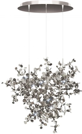 Подвесная люстра Loft It Spark 10101/3 Chrome (220V, на проводе, лепестки)