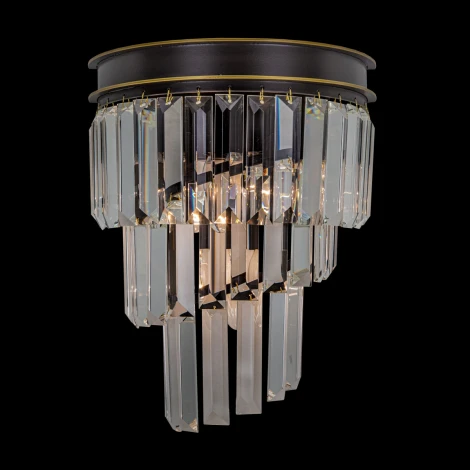 Настенный светильник каскадный Citilux Мартин CL332431 (220V, хрусталь)