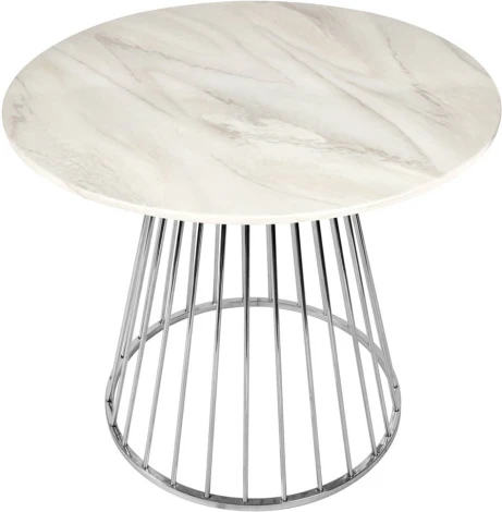 Стол Bradexhome Liverpool 100см, хромированные ножки