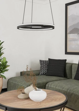 Подвесной светодиодный светильник с регулировкой цветовой температуры Eglo Mezzomonte 901822