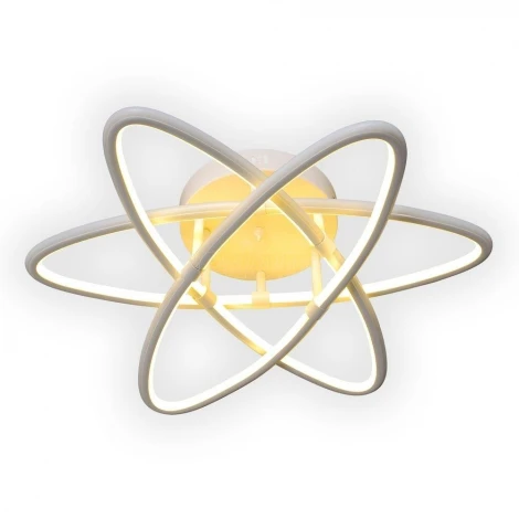 Потолочная люстра Максисвет Геометрия 1-1654-WH Y LED