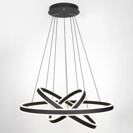 Подвесная люстра Citilux Дуэт CL719681 (регулировка яркости, LED, 220V, пульт управления, на тросе)