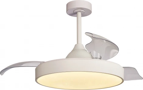 Люстра потолочная-вентилятор с ПДУ Mantra Alaska 8752 (регулировка яркости, LED, 220V)