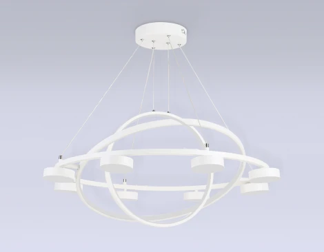 Подвесной светильник светодиодный с пультом Ambrella COMFORT FL51777 (регулировка яркости, 220V, на тросе)