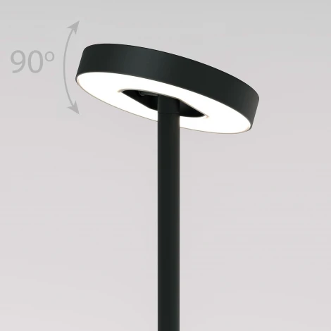 Уличный грунтовый светильник Elektrostandard Verano 35185/S черный (LED, 220V, круглые, IP54)