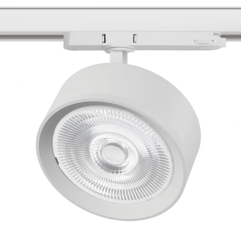 Трековый светильник трехфазный светодиодный LED 35W 220V 60G с адаптером Lightstar Alta Pro A5746QT60G