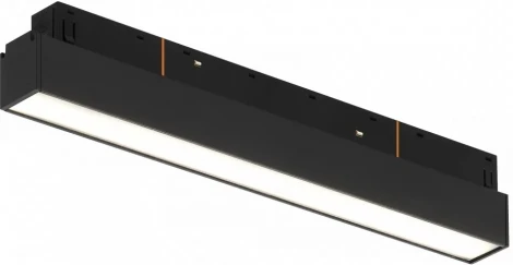 Трековый магнитный светильник 48V 12W iLedex Vision48/22 4822-001-L300-12W-110DG-4000K-BK