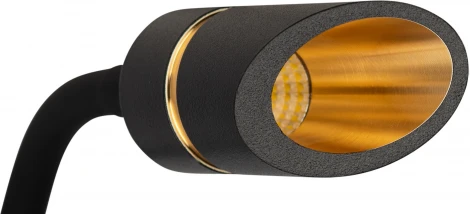 Настенный светильник светодиодный для чтения с выключателем ЭРА WL47 BK