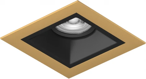 Встраиваемый светильник под LED модуль/ламп МR16 Lightstar Domino D51307BMOD (220V)