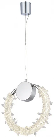 Подвесной светильник хрустальный светодиодный Newport 8280 8280/S (220V, на тросе, кольцо)