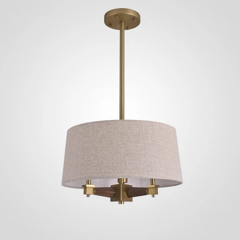 Потолочная люстра на штанге Jorgenson Beige ImperiumLoft Stavra-Triple01 (102090-26)