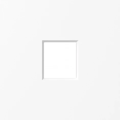 Накладка 1-я для розеток RJ45,TV,SAT, глянцевый белый Donel A07 DE85903